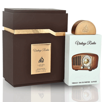 Lattafa Pride Vintage Radio unisex Eau De Parfum Spray 3.4 oz